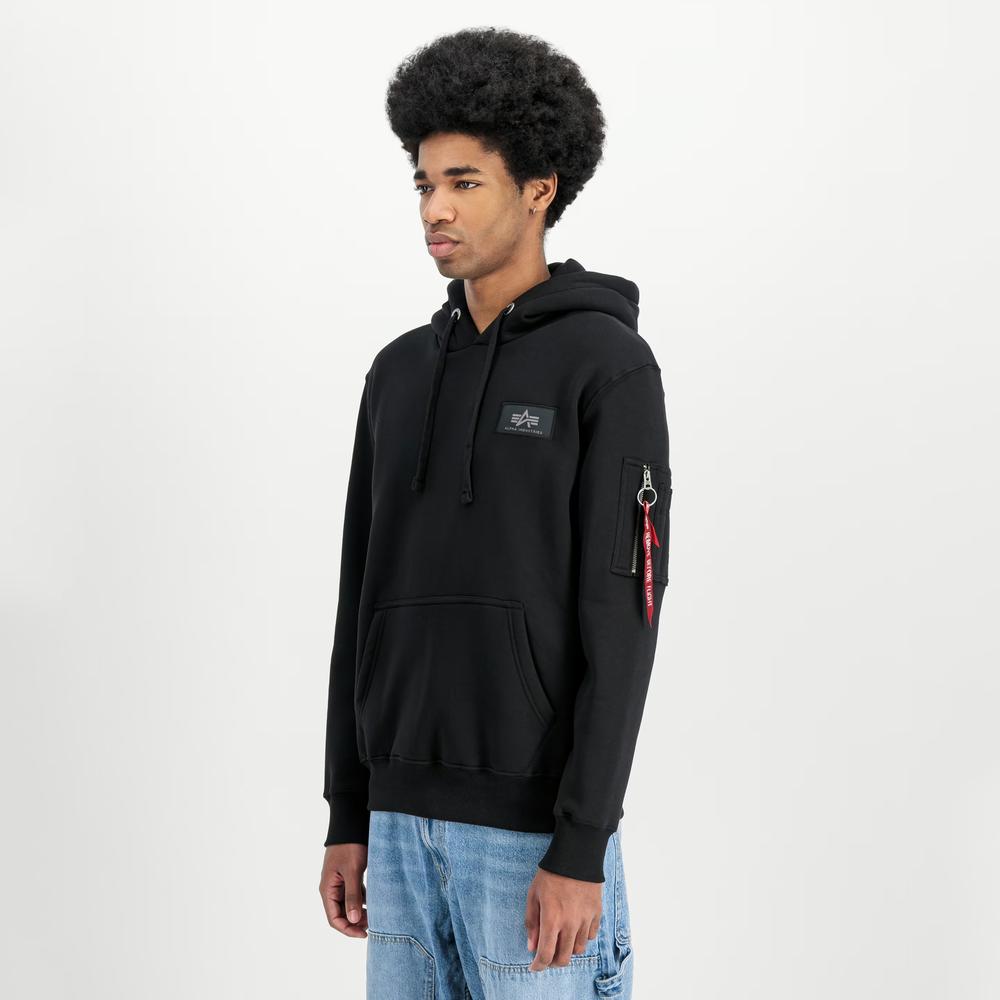 Bluza Alpha Industries Back Print Hoodie 17831803 - czarna