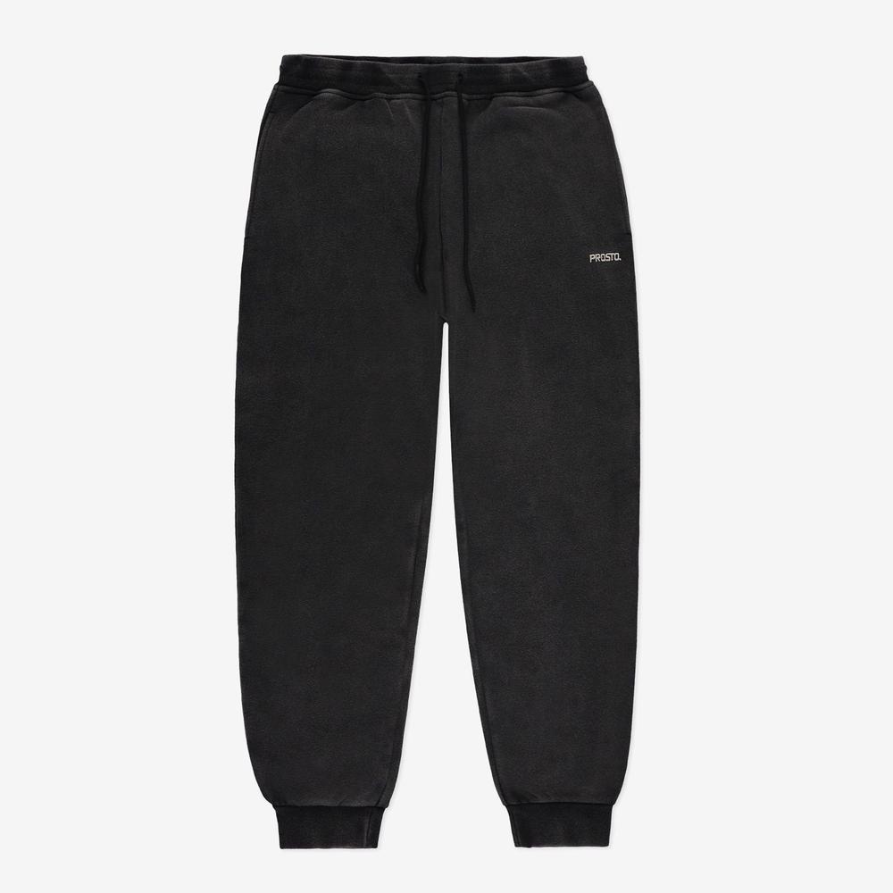 Spodnie Prosto Sweatpants Darn Washed KL242MPAN4031 - czarne