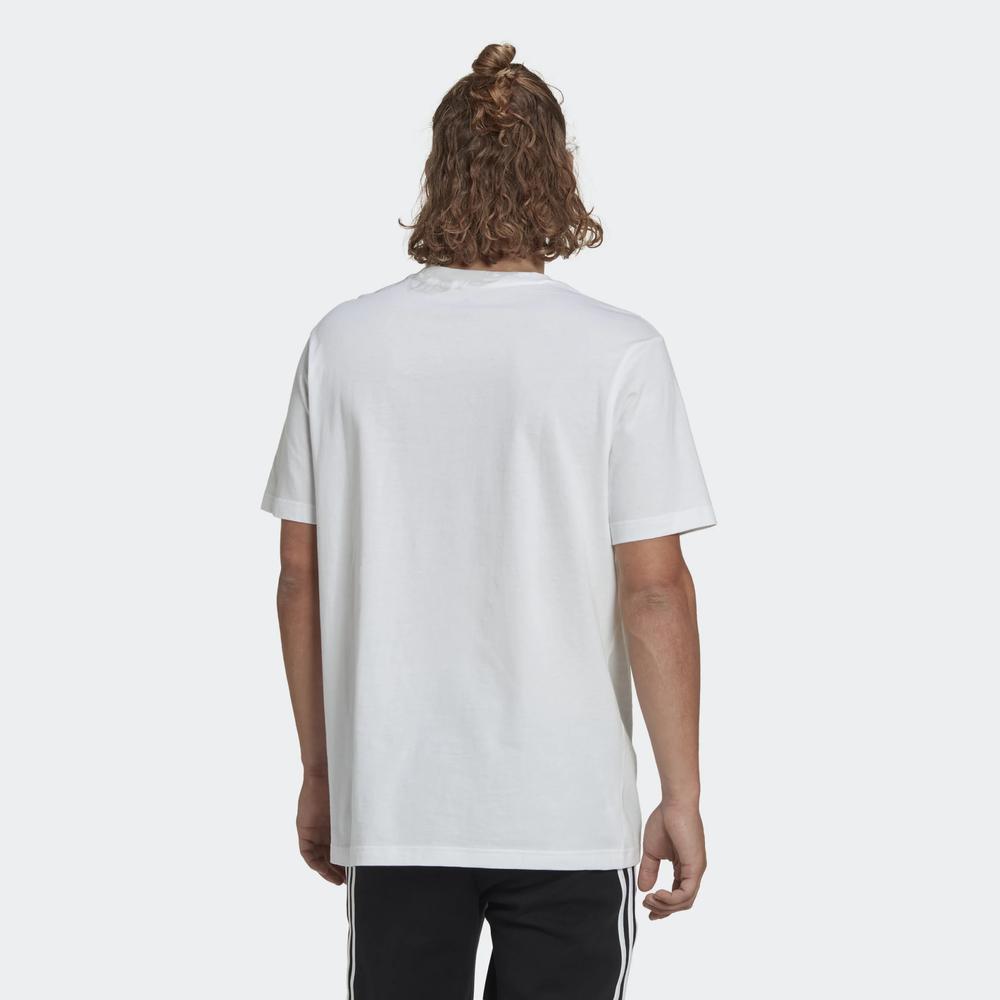 Koszulka adidas Essentials BrandLove HL9386 - biała