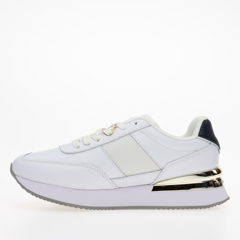 Buty Tommy Hilfiger Elevated Feminine Runner FW0FW07306-YBS - białe
