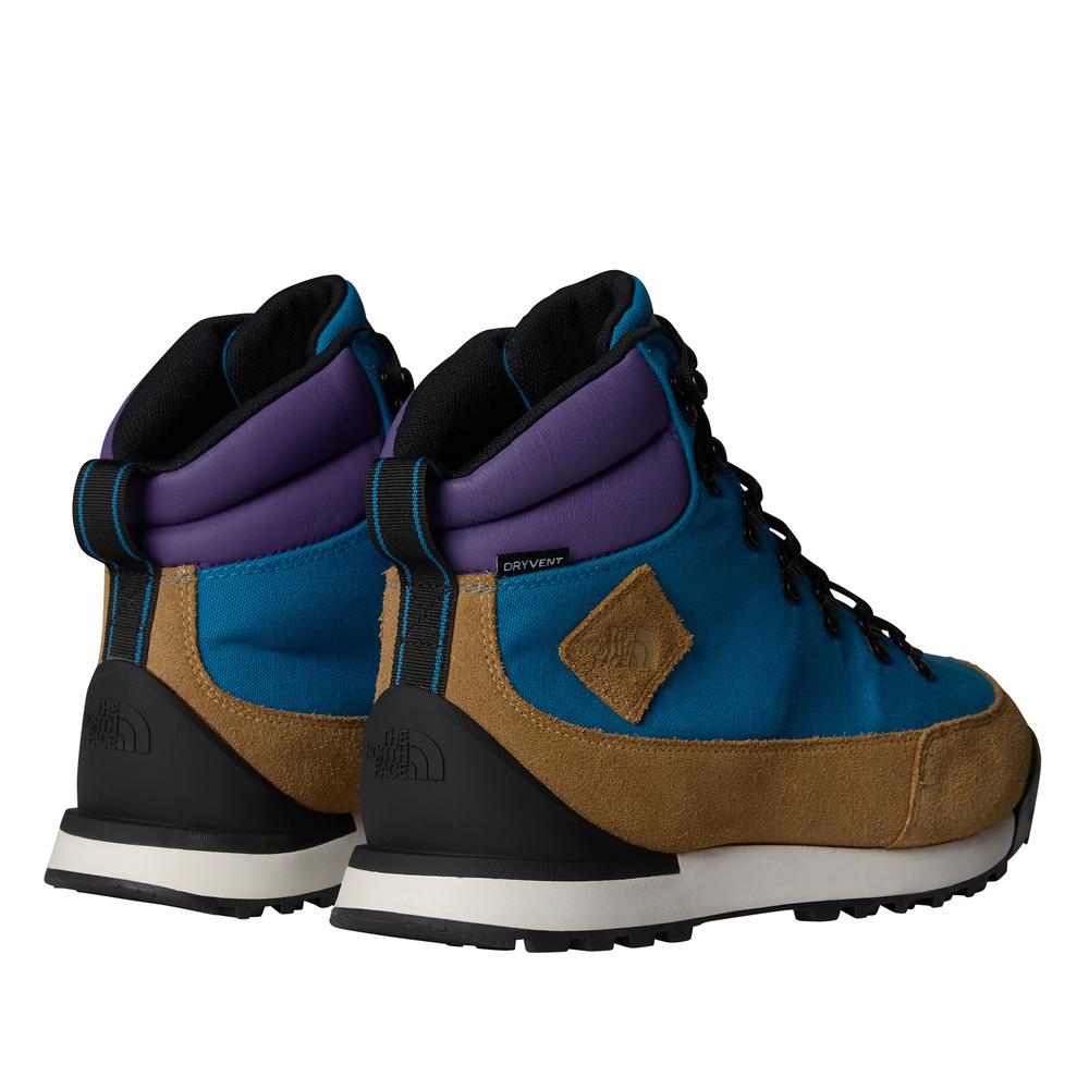 Buty męskie The North Face Back To Berkeley IV Textile Lifestyle 0A8177DDO1 - niebiesko -brązowe