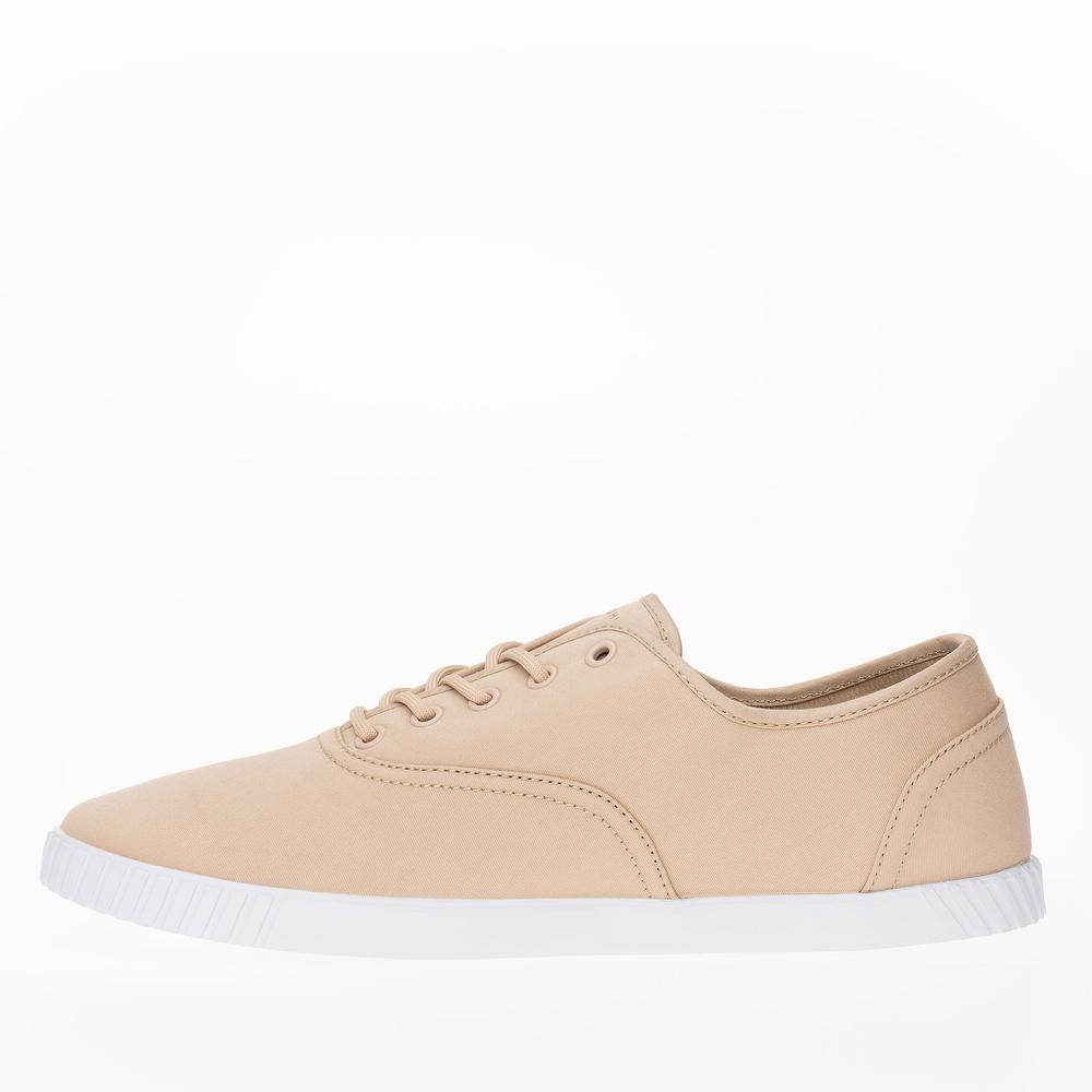 Buty Tommy Hilfiger Canvas Lace Up FW0FW07805-TRY - różowe