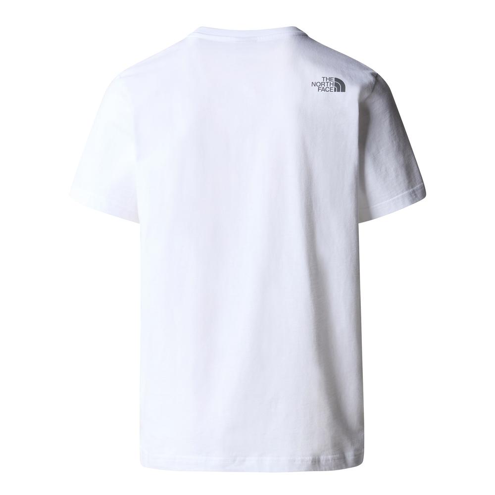 Koszulka męska The North Face Mountain Line 0A87NTFN41 - biała