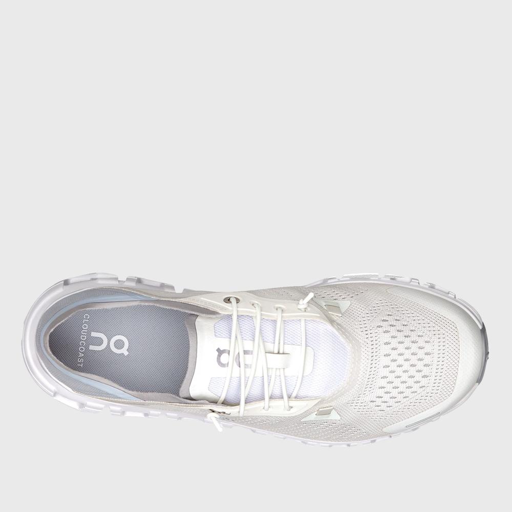 Buty damskie On Running Cloud 6 Coast 3WF10020813 - białe