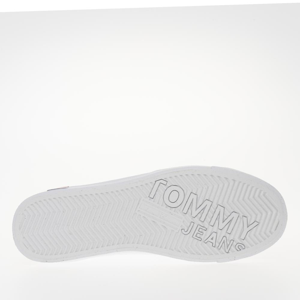 Buty Tommy Jeans Vulcanized Essential EM0EM01398-YBS - białe