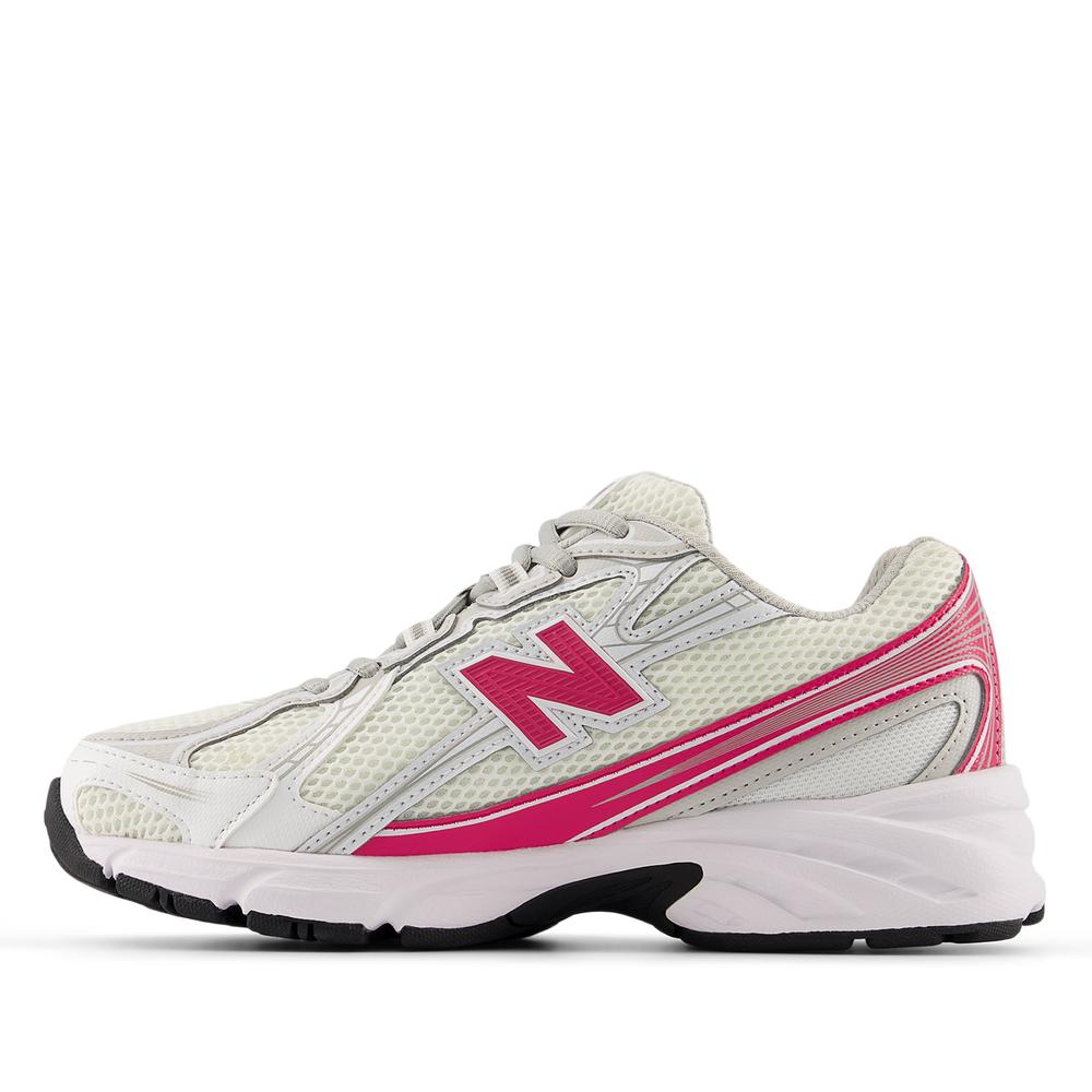 Buty młodzieżowe New Balance G7407CK - beżowe
