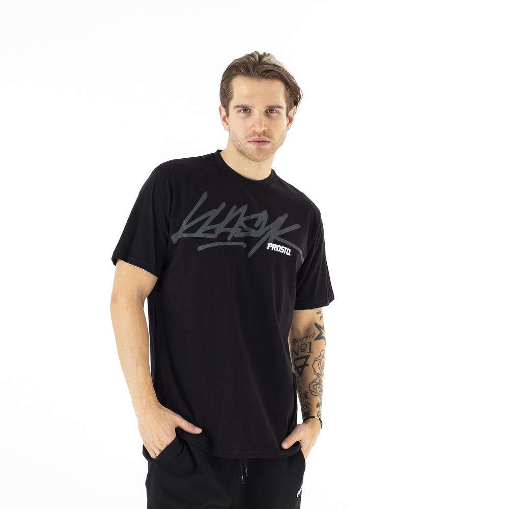 Koszulka Prosto Klasyk Fade KL232MTEE1152 - czarna