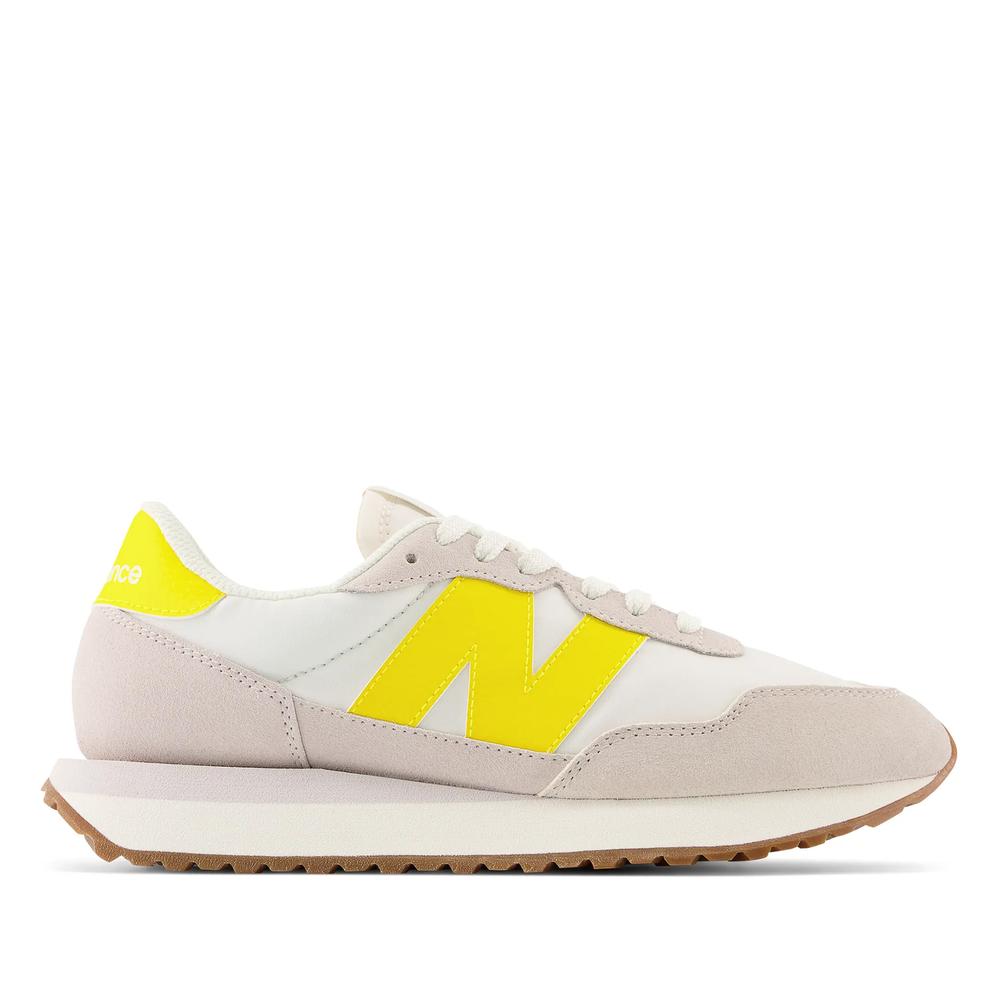 Buty New Balance WS237QE - beżowo-żółte