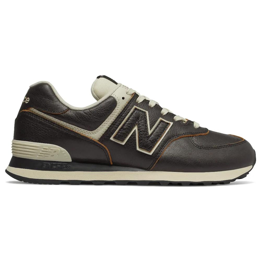 Buty New Balance ML574LPK - brązowe