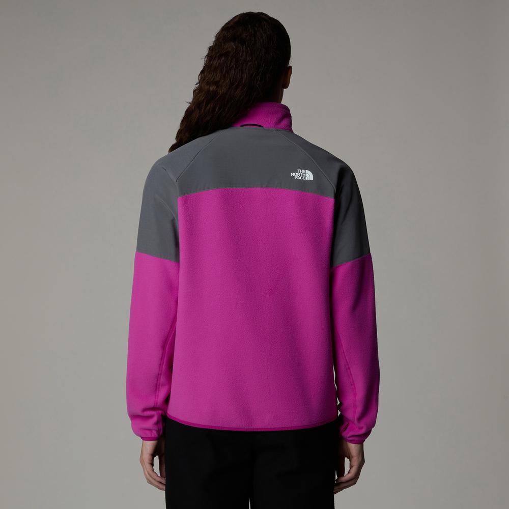 Bluza The North Face 100 Glacier HVWT Full 0A89JA71O1 - różowo-szara