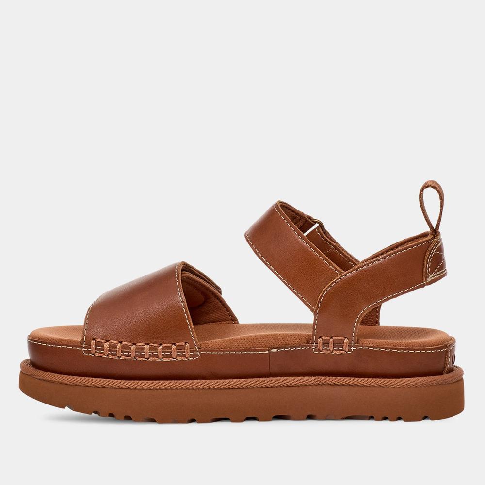 Sandały Ugg Goldenstar 1156431-TAN - brązowe