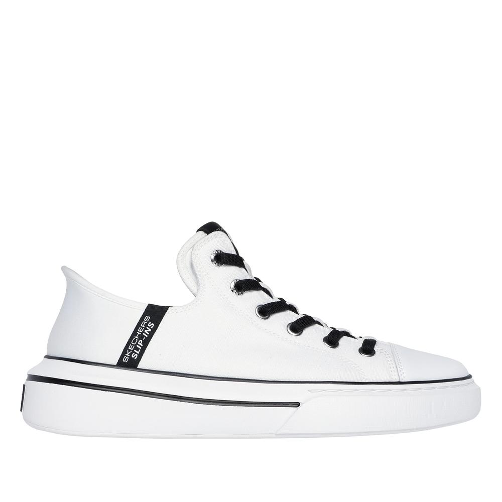 Buty Skechers Premium Leather Skechers Slip-ins Snoop One OG 251026WBK - białe