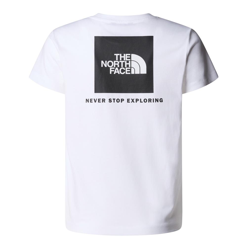 Koszulka dziecięca The North Face Redbox 0A89VTFN41 - biała