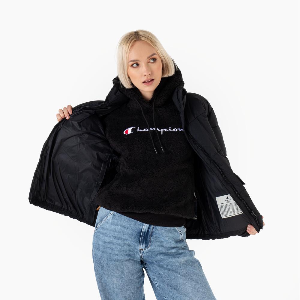 Kurtka Champion Polyfilled 116873-KK001 - czarna
