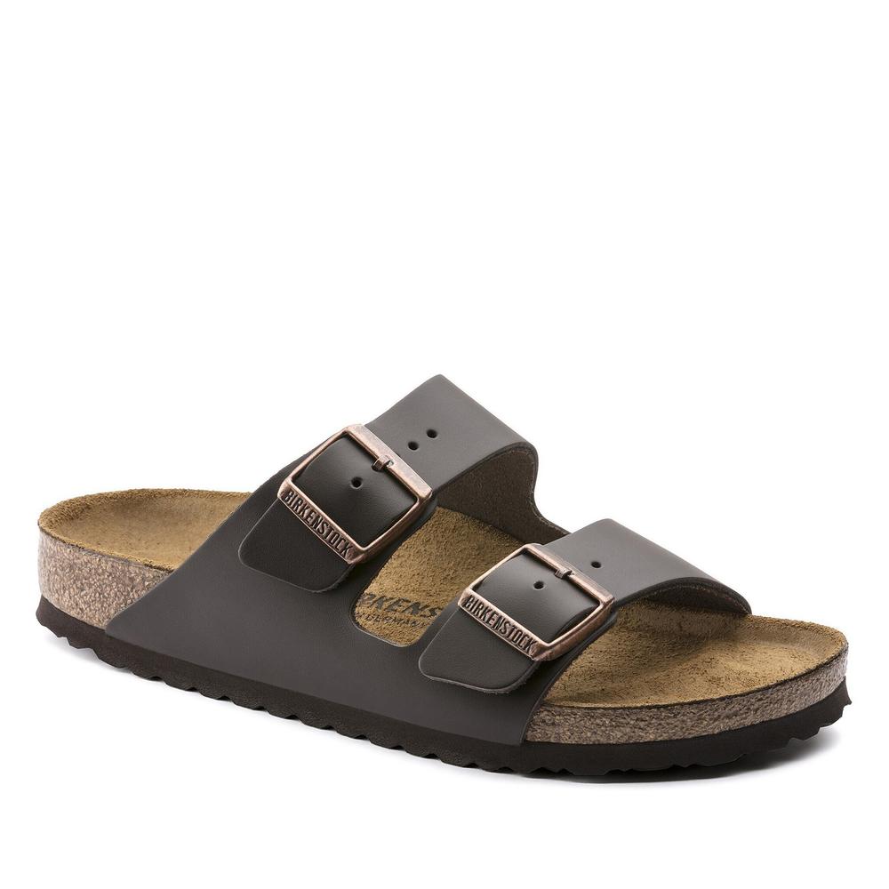 Klapki damskie Birkenstock Arizona 51103 - brązowe
