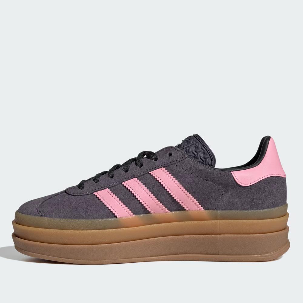 Buty młodzieżowe adidas Originals Gazelle Bold J IH6459 - szare