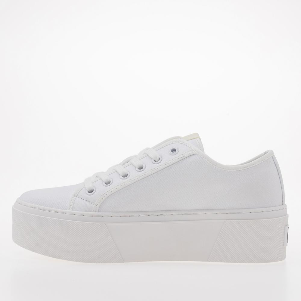 Buty Calvin Klein Cupsole Flatform NY Pearl WN YW0YW01221-YBR - białe