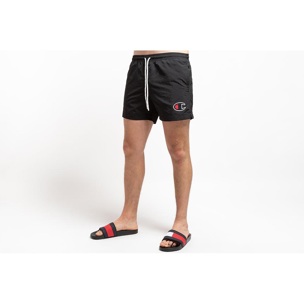 Champion Satin C Logo Swim Shorts > 214429-KK001