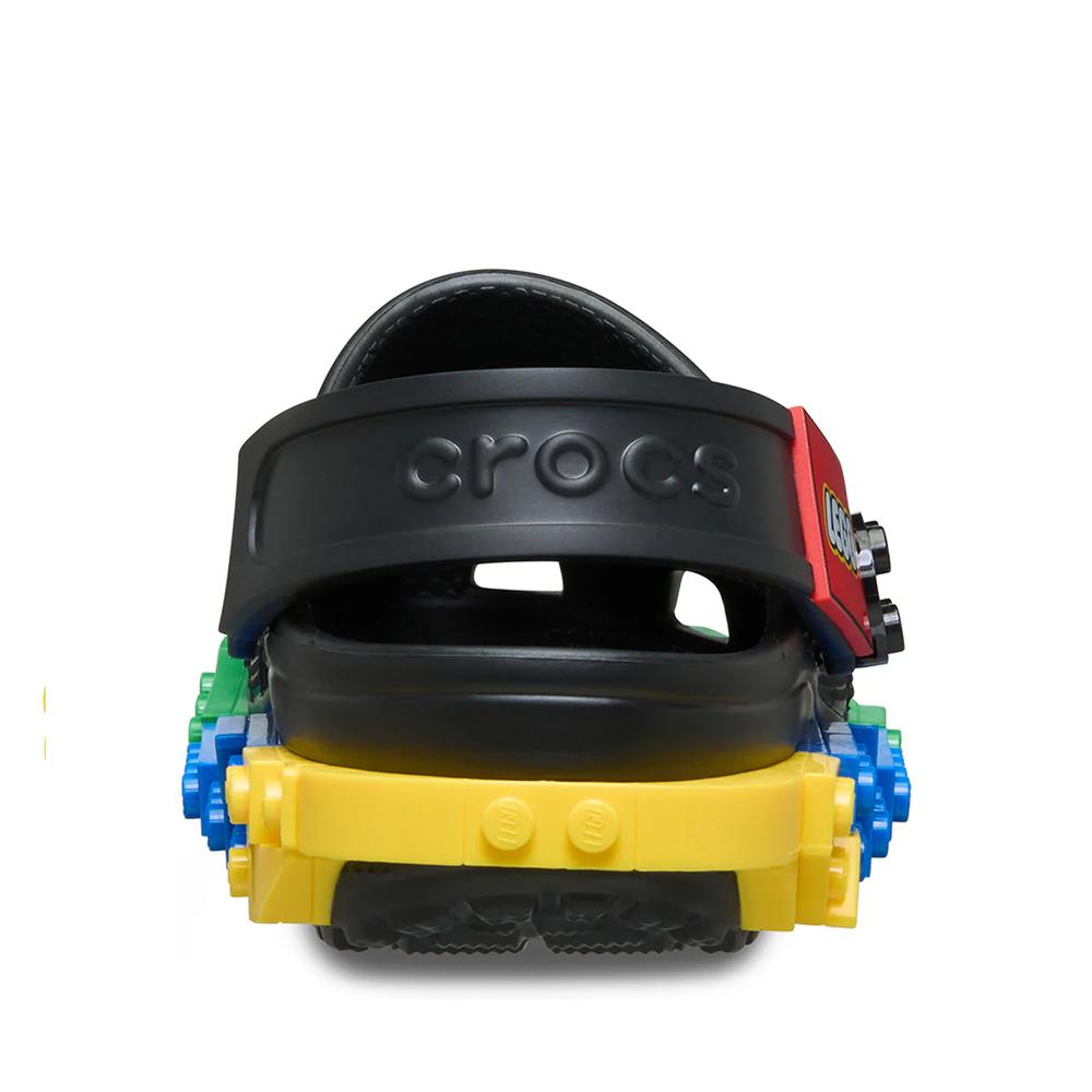 Klapki dziecięce Crocs System Classic Clog 211874-001 - multikolor
