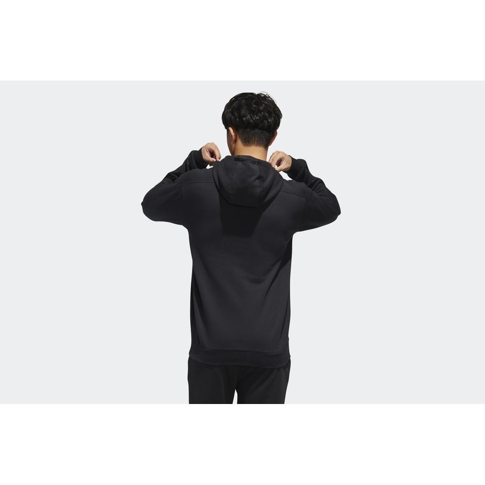 ADIDAS BRILLIANT BASICS HOODED SWEATSHIRT > FM6016