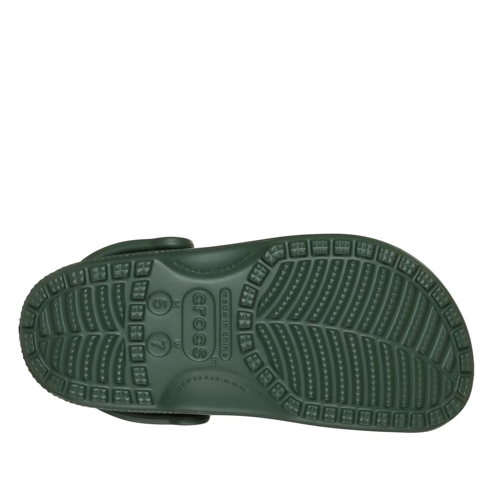 Klapki unisex Crocs Classic Clog 10001-3CM - zielone