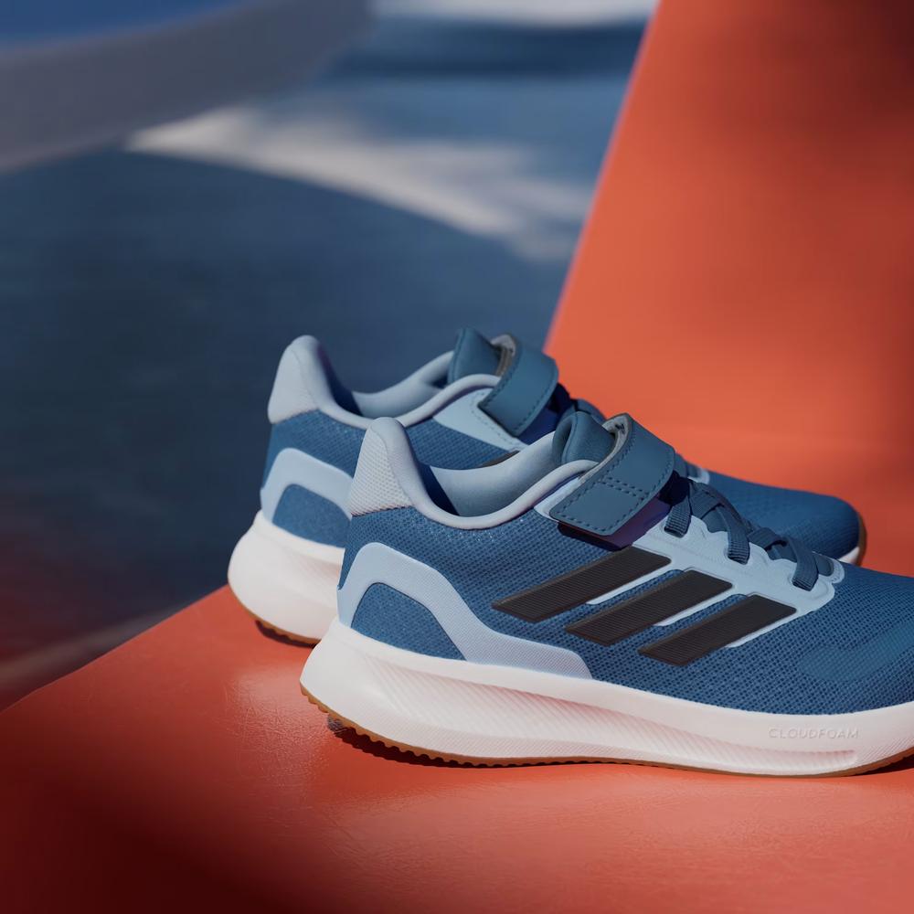 Buty dziecięce adidas Runfalcon 5 JP9398 - niebieskie
