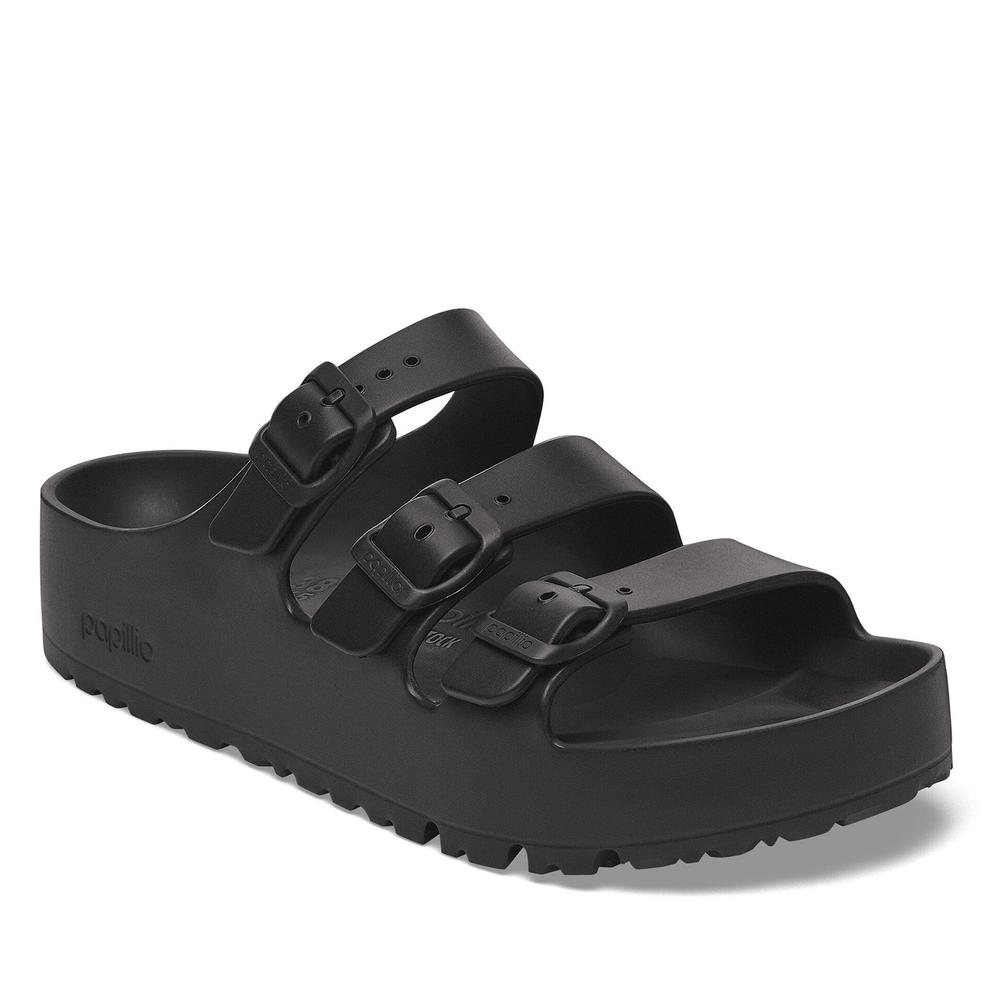 Klapki Birkenstock Florida Eva Flex Platform 1029738 - czarne