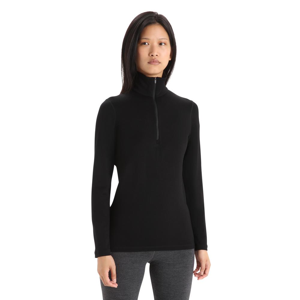 Bluza Icebreaker Merino 260 Tech 1043900011 - czarna
