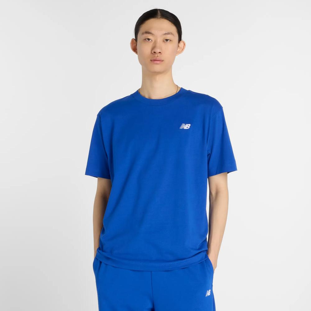 Koszulka męska New Balance MT41509BUM - niebieska