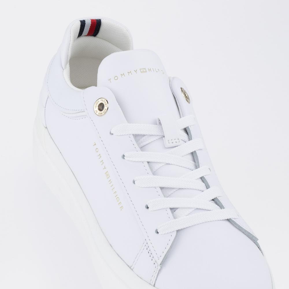 Buty Tommy Hilfiger Elevated Sneakers FW0FW06511-0K6 - białe