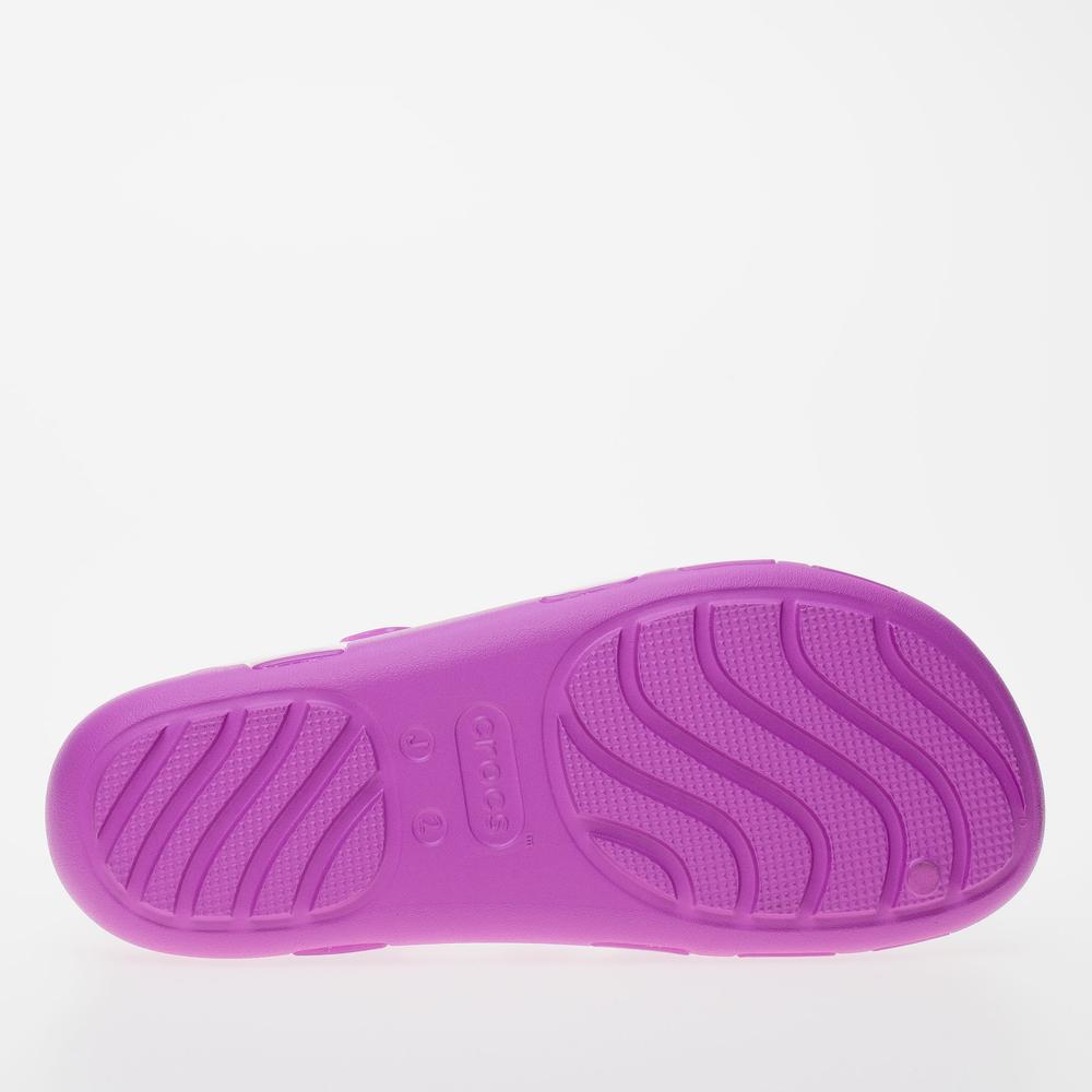 Sandały Crocs Isabella Jelly Sandal 209837-6WQ - różowe