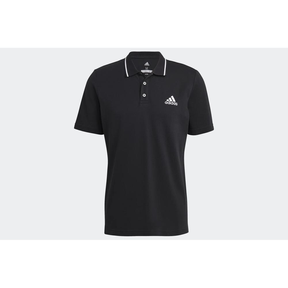 adidas AEROREADY Essentials Piqué Small Logo Polo Shirt > GK9027
