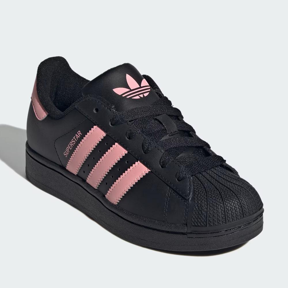 Buty młodzieżowe adidas Originals Superstar II JR9862 - czarne