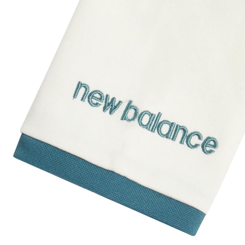 Koszulka dziecięca New Balance YT61B802SST - biała