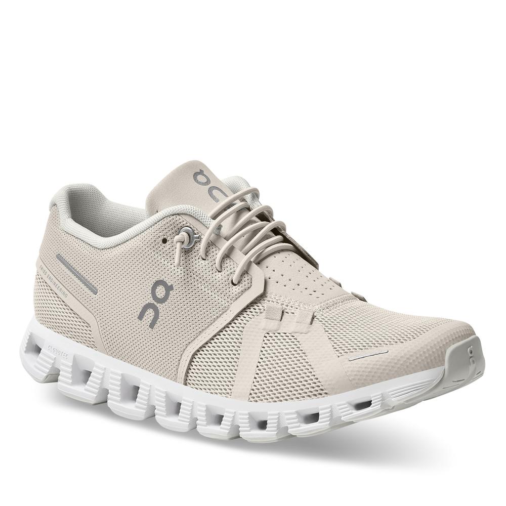 Buty On Running Cloud 5 5998773 - beżowe