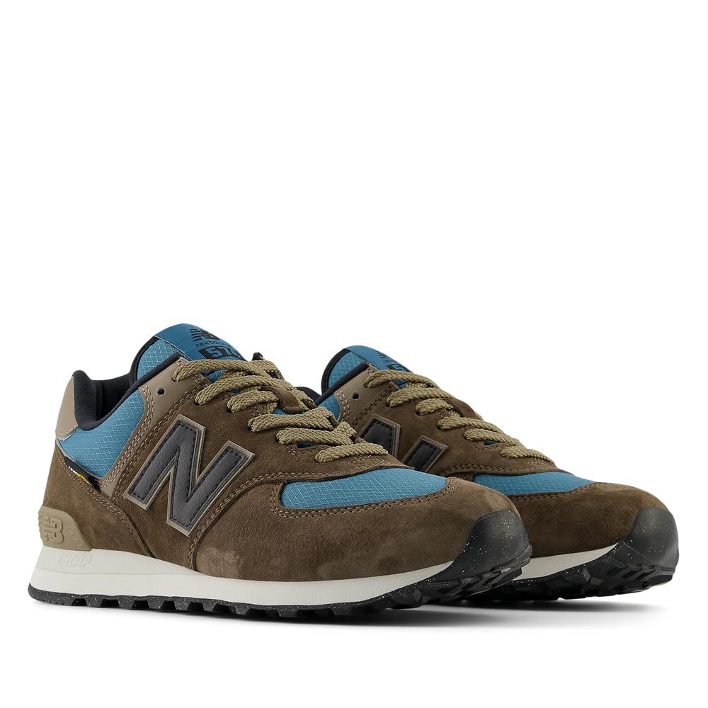 Buty New Balance U574SOB - brązowe