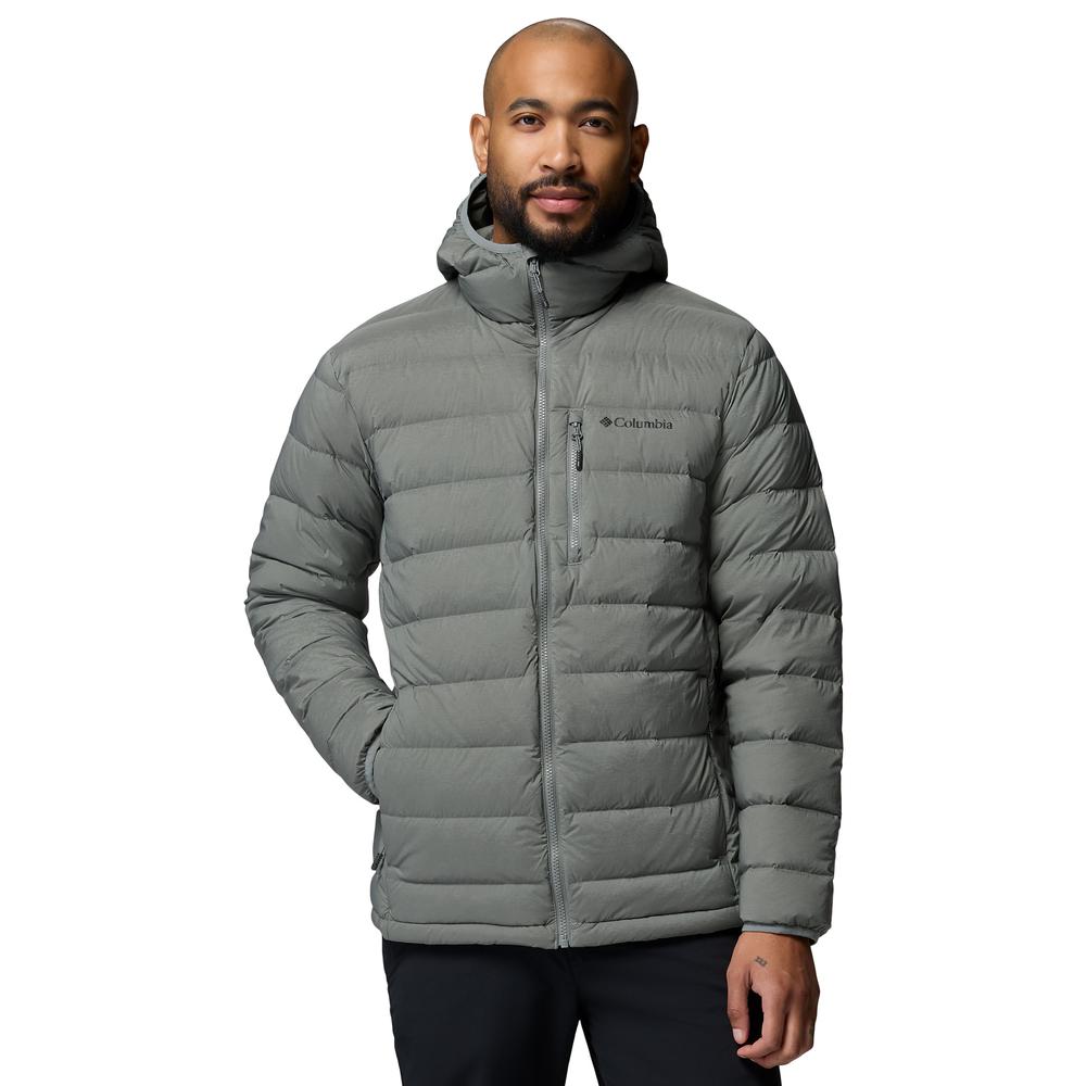 Kurtka męska Columbia Peak Down Hooded 2133972342 - szara