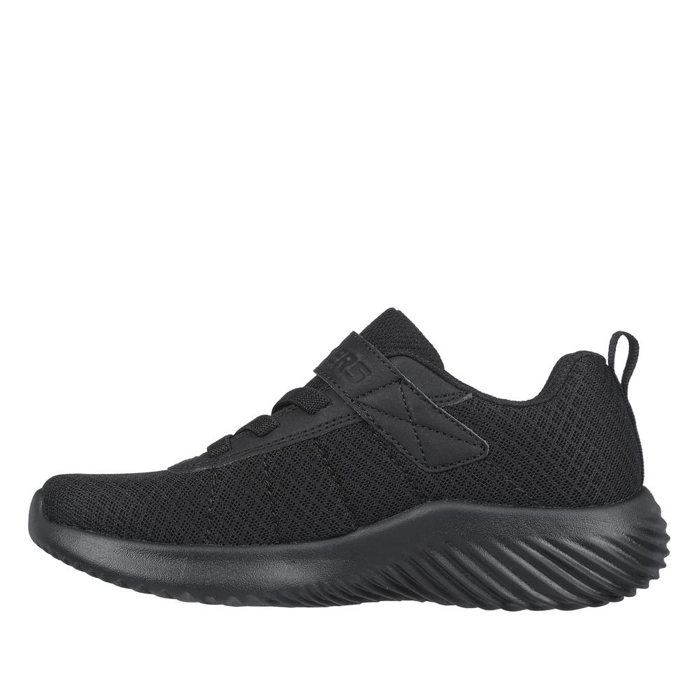 Buty dziecięce Skechers Bounder Baronik 403744LBBK - czarne