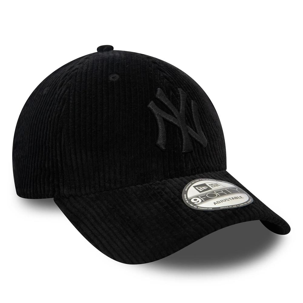 Czapka New Era Cord 9Forty New York Yankees 60565331 - czarna