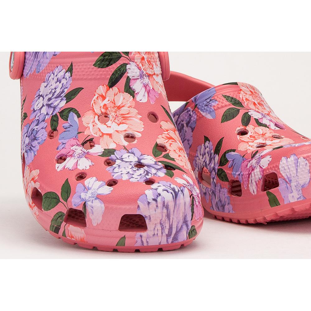 CROCS CLASSIC PRINTED FLORAL CLOG > 206376-682