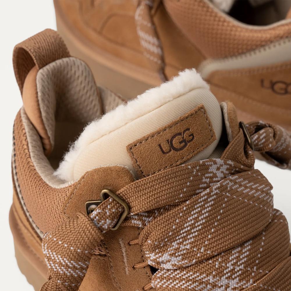 Buty damskie Ugg Lowmel Sneaker 1144032-CHE - beżowe