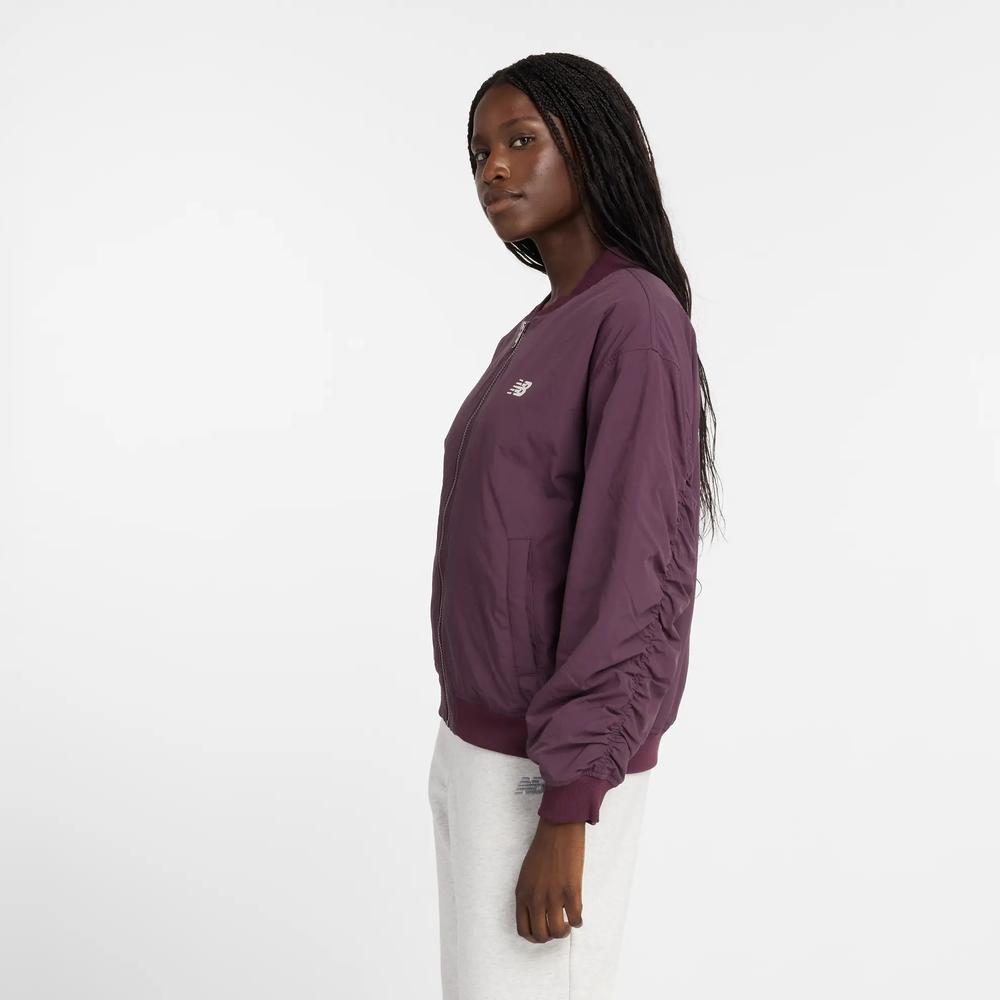 Kurtka New Balance WJ43511PLN - fioletowa
