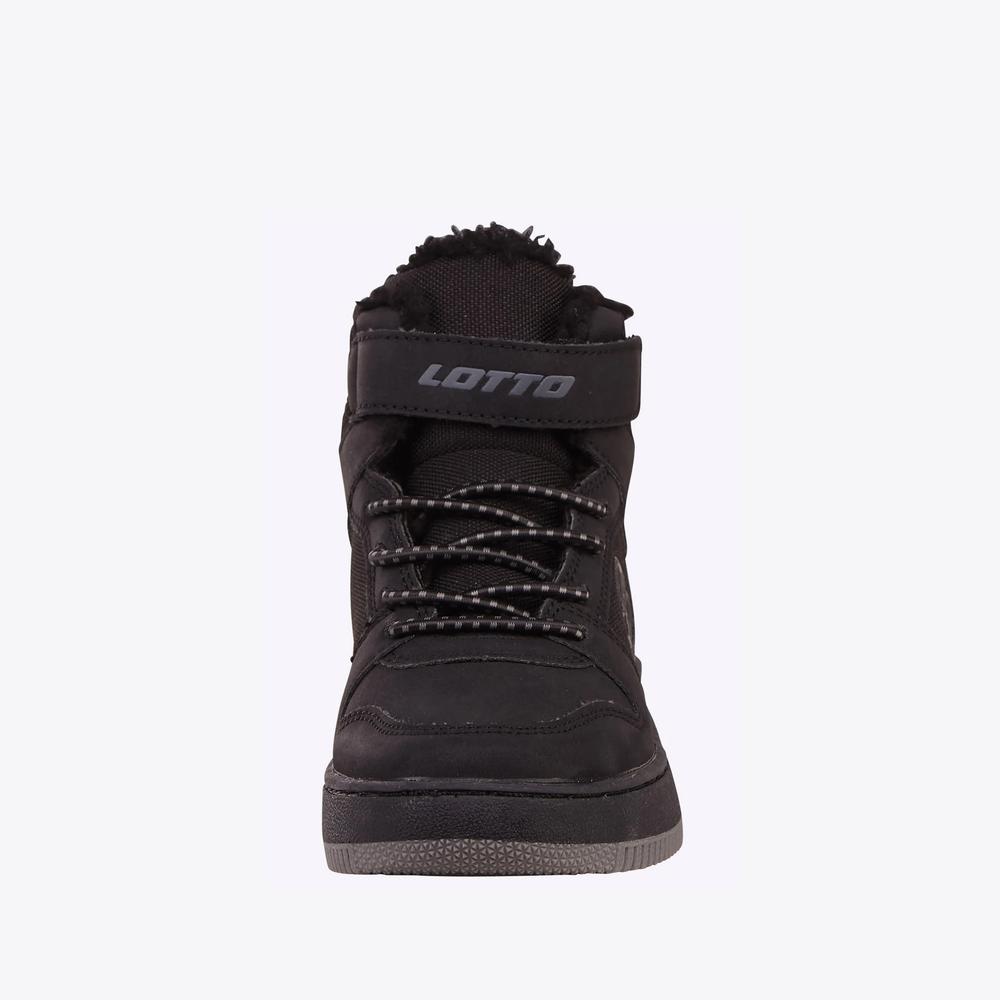 Buty dziecięce Lotto Prehna Fur 2600470K-1111 - czarne