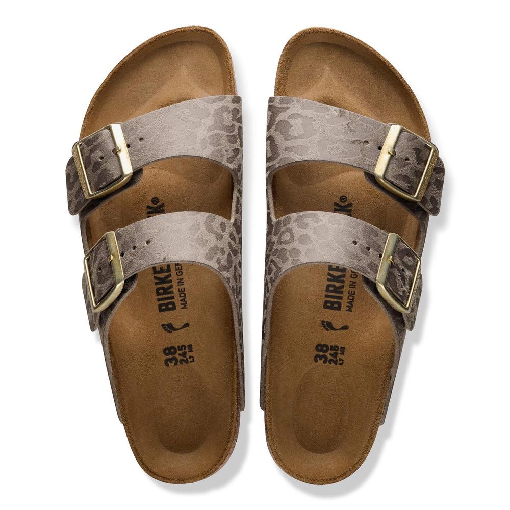 Klapki damskie Birkenstock Arizona 1031941 - szare