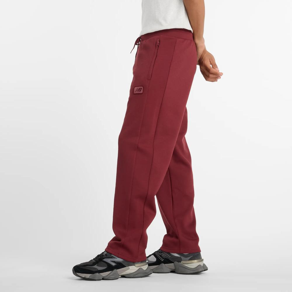 Spodnie męskie New Balance MP53501MHB - bordowe