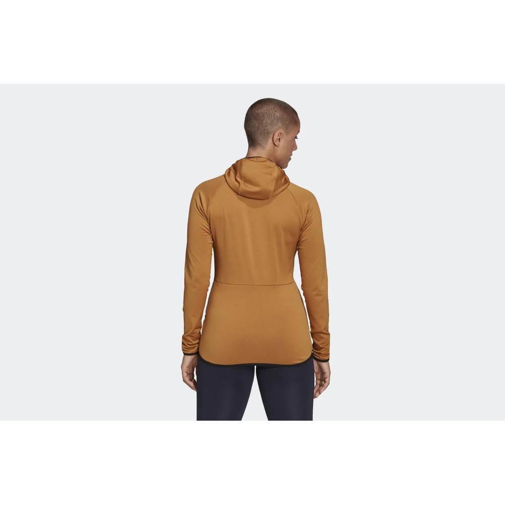 adidas Terrex Tech Flooce Light Hooded Hiking Jacked > GQ4261