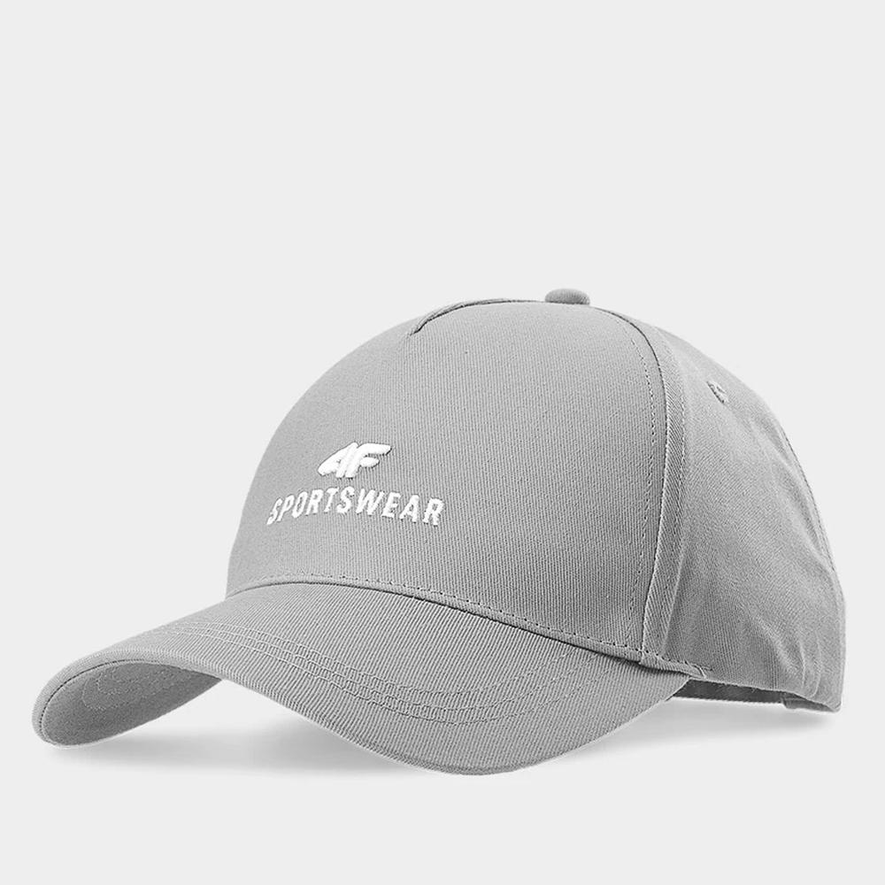 Czapka 4F Strapback WSS24ACABU26625S - szara