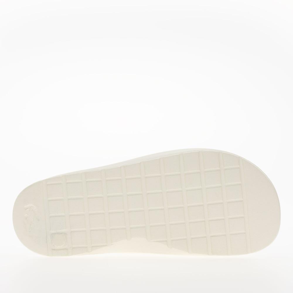 Klapki Lacoste Serve Slide 2.0 748CMA0022-1Y5 - białe