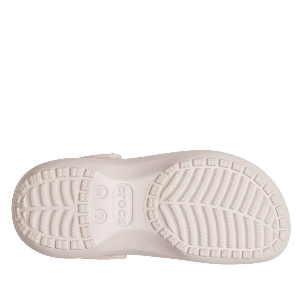 Klapki Crocs Classic Platform Clog 206750-6UR - różowe