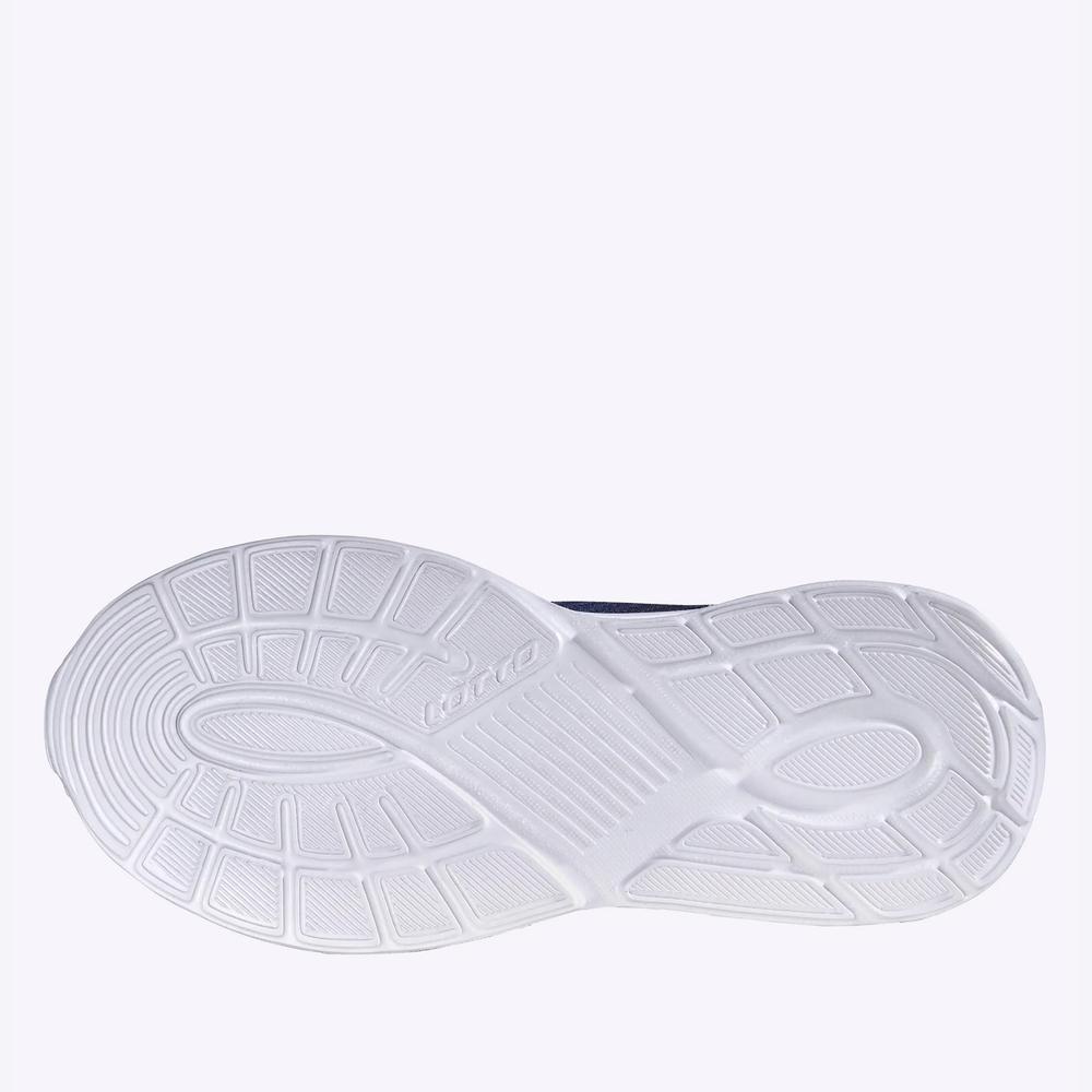 Buty dziecięce Lotto Relazio 2601490K-5955 - niebieskie